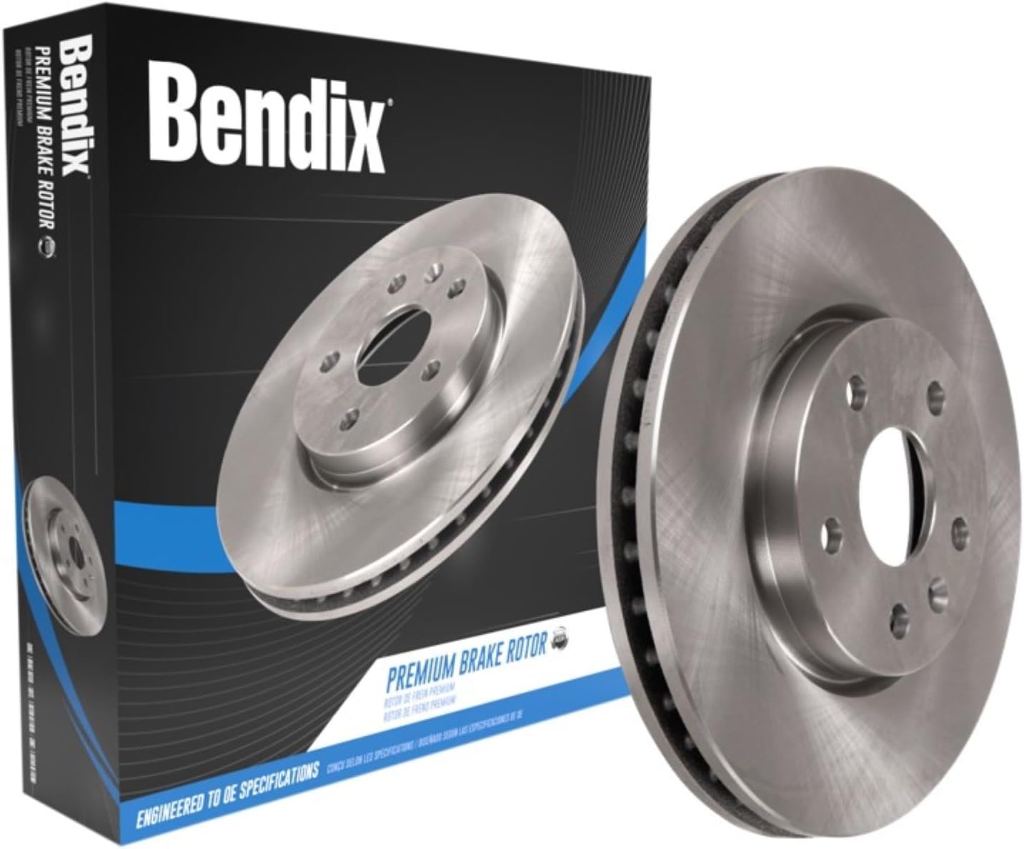 Bendix Premium PRT6451 Front Brake Rotor for Jaguar Vehicles