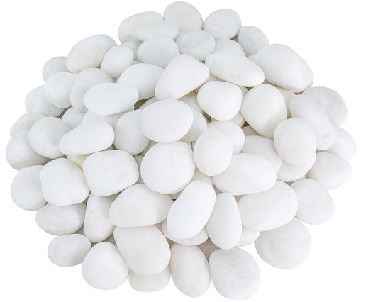 River Rocks 20lbs Aquarium Rocks for Indoor Plants and Gardens