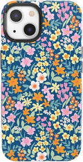 Casely iPhone 13 Case Compatible with MagSafe - Full Bloom Navy Floral