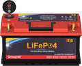 12V 90AH LiFePO4 Car Battery Group 49 - Long-Life Start-Stop Power