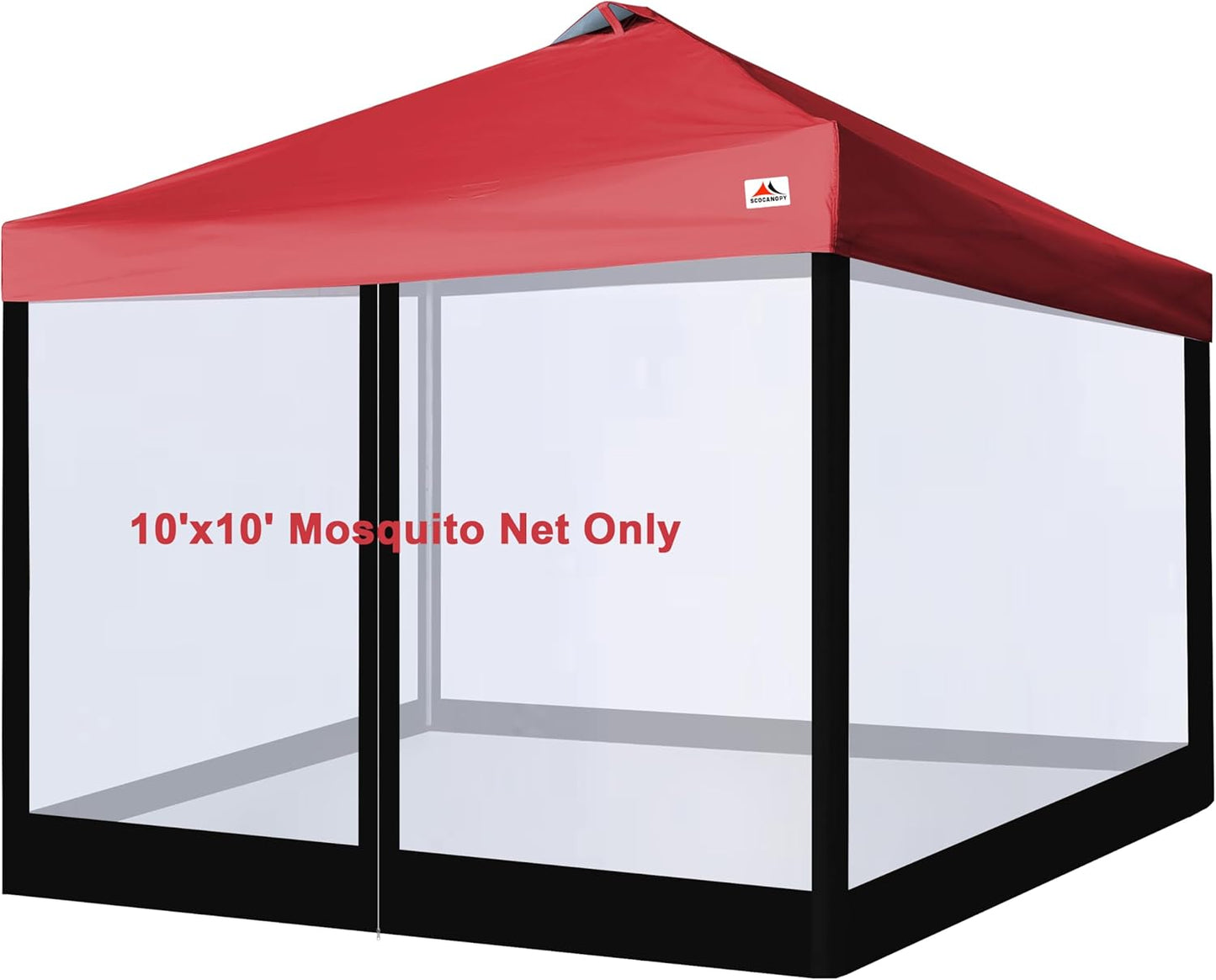 SCOCANOPY Replacement Mesh Sidewall for 10x10 Canopy or Gazebo