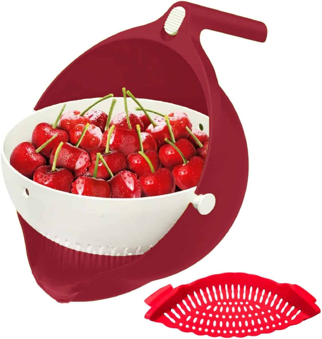 3-in-1 Fruit Washing Bowl - Cleaner Produce Fast