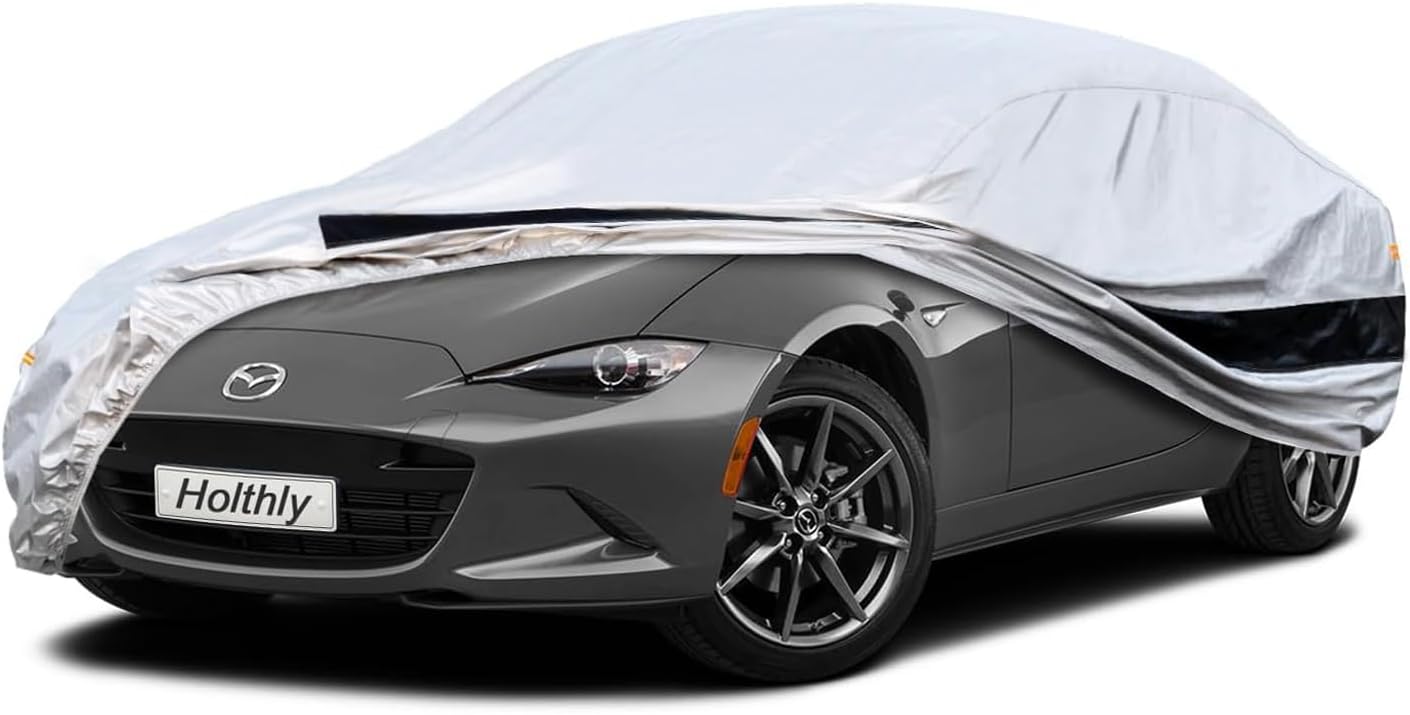 10 Layer Waterproof Car Cover for Mazda Miata and More