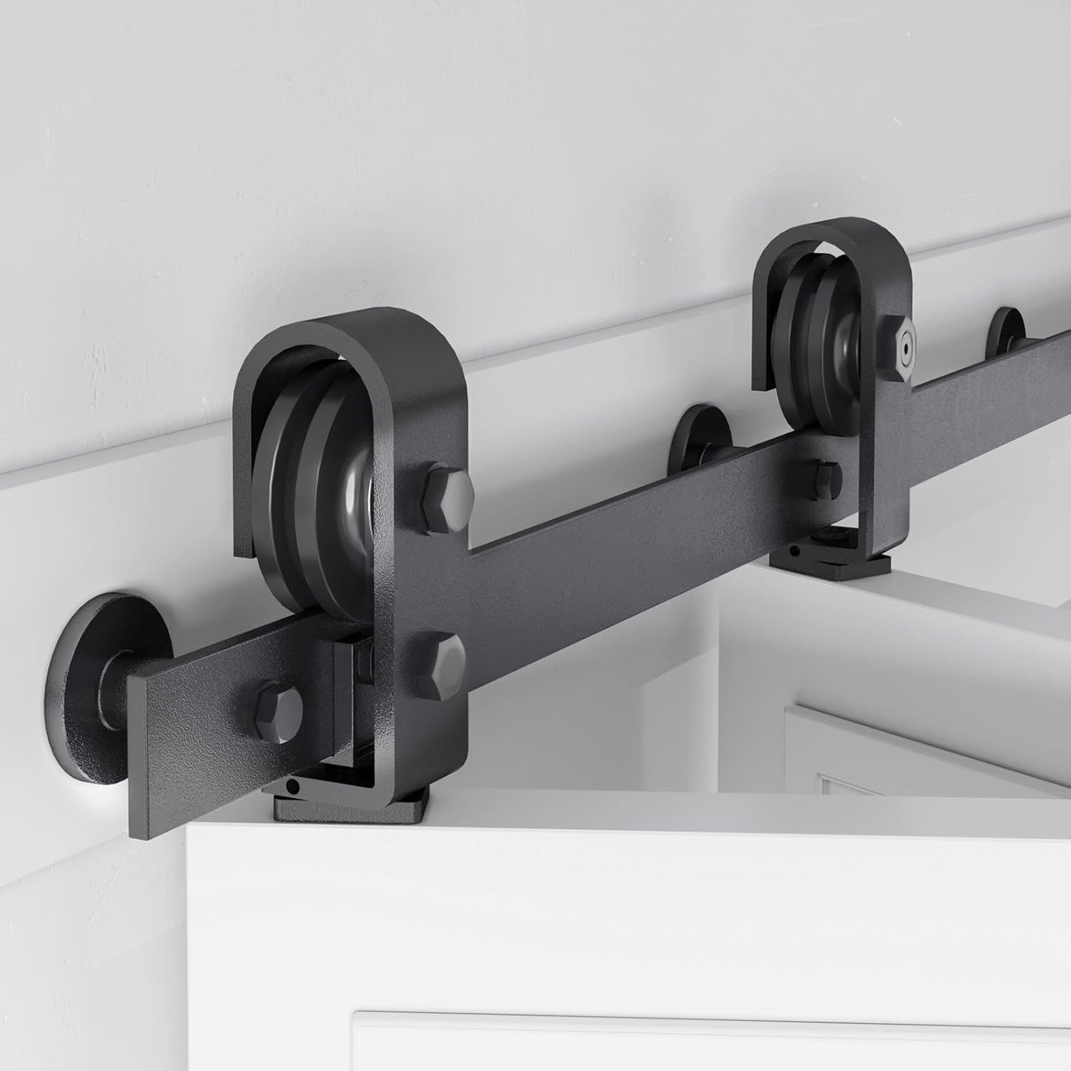 52 inch Bifold Barn Door Hardware Track Kit for Smooth Operation