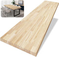 Butcher Block Countertop 60 x 25 x 1.5 in Thick - Hevea Wood