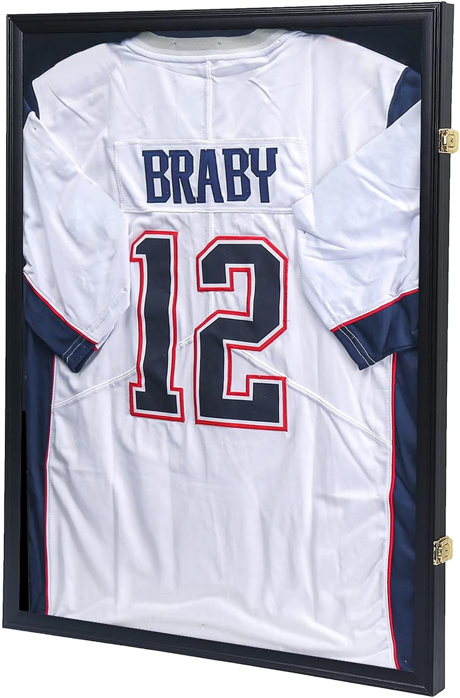 KCRasan Jersey Display Frame Case for Sports Shirts with UV Protection