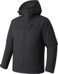 Men's Waterproof Ski Jacket Insulated Winter Snow Coat - Warm Pioneer