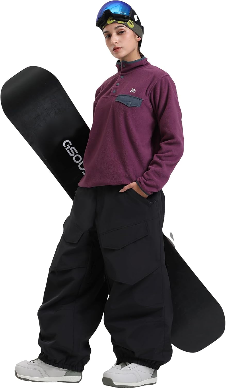 GSOU SNOW Insulated Waterproof Ski Pants