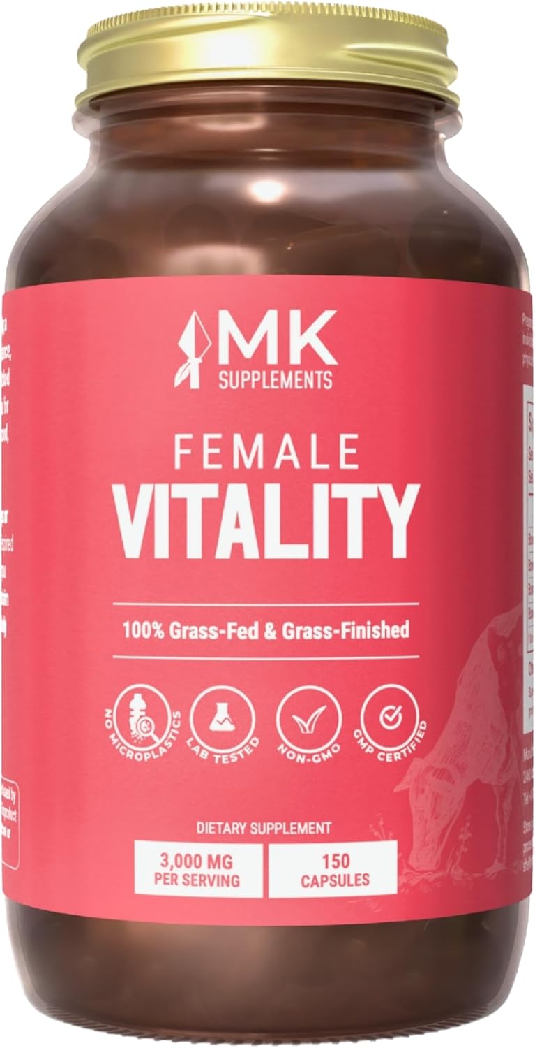 MK Supplements Female Vitality for Hormone Balance and Health