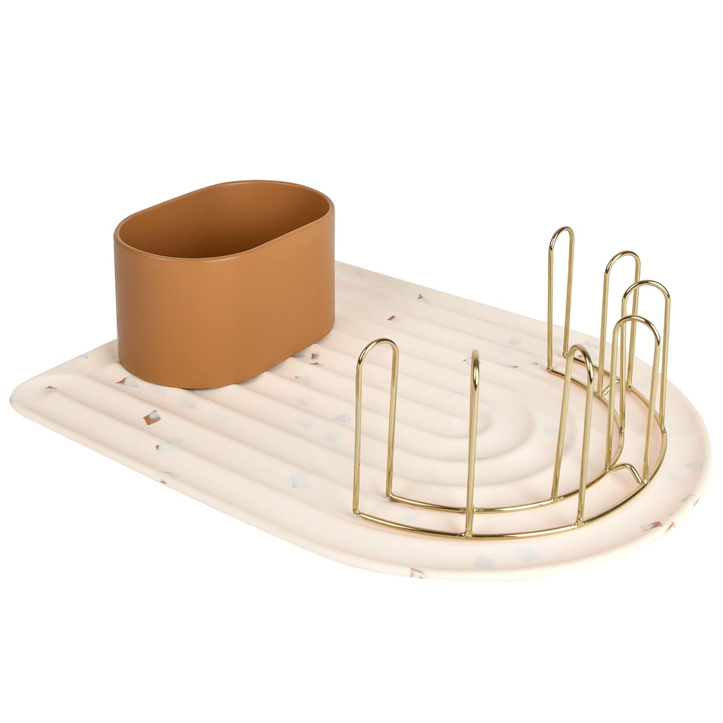 Boon ARC Modular Baby Bottle Drying Rack with Silicone Mat