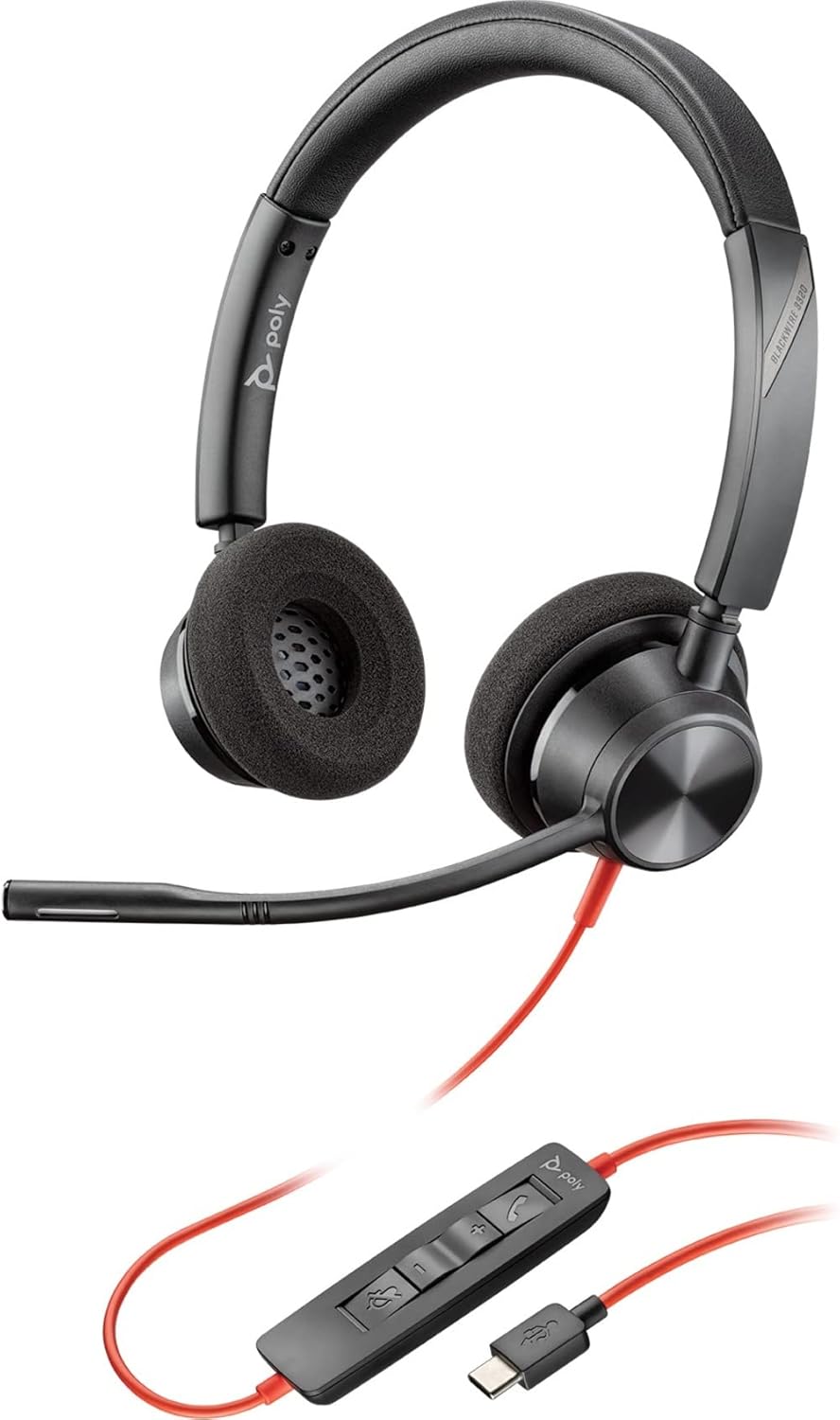 Plantronics Blackwire 3320 USB-C Headset for Ultimate Comfort
