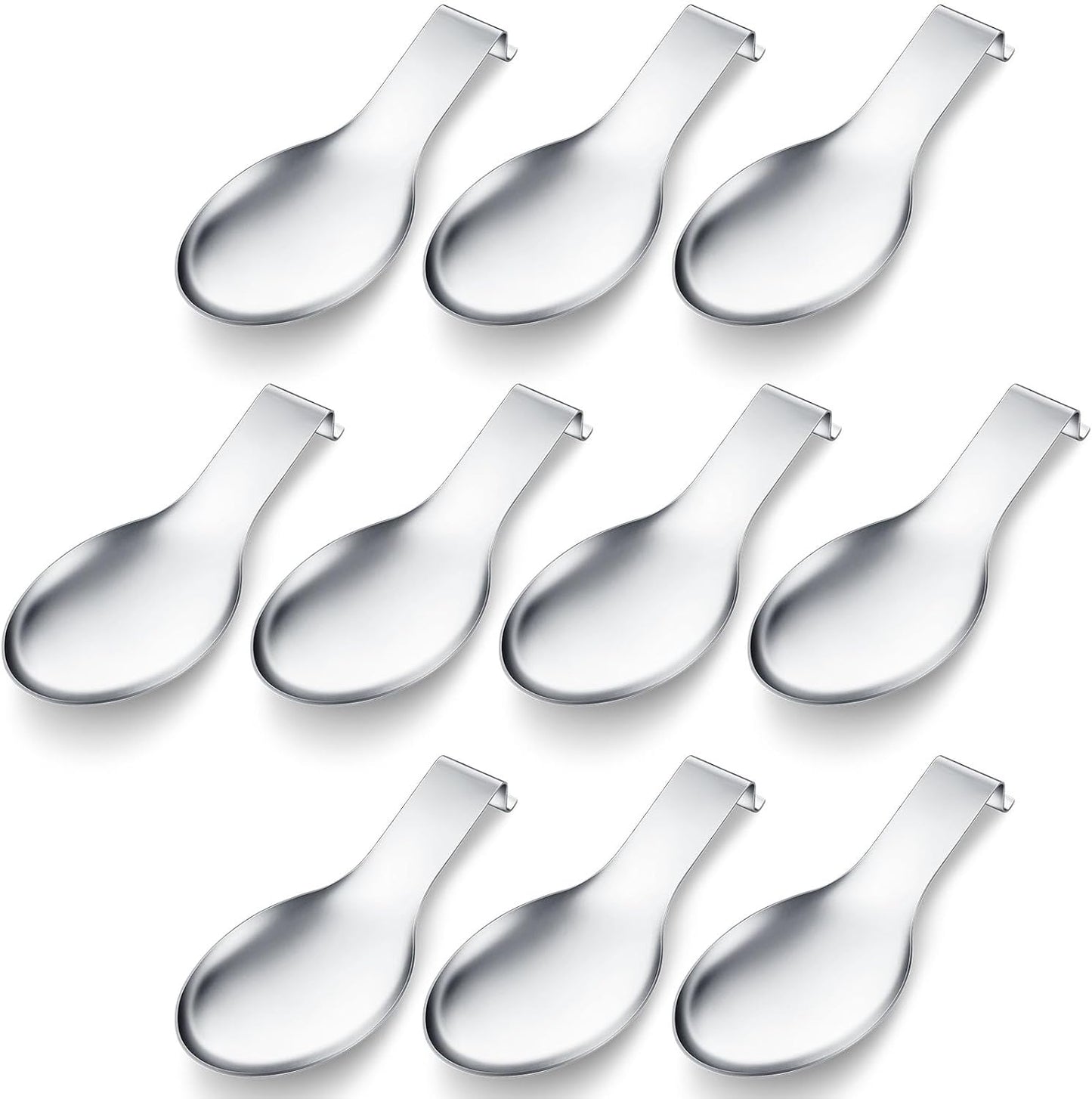 Nuanchu Stainless Steel Spoon Rest Set for Kitchen Utensils