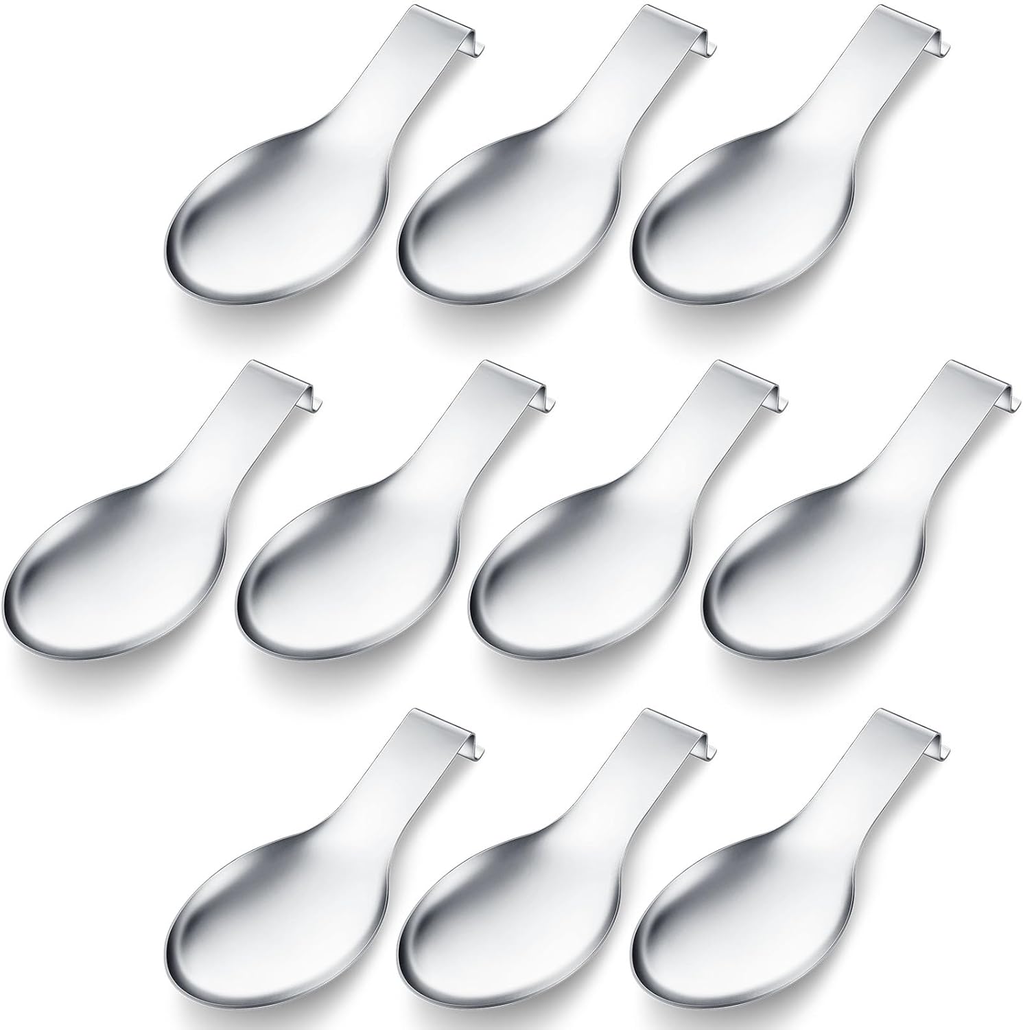 Nuanchu Stainless Steel Spoon Rest Set for Kitchen Utensils