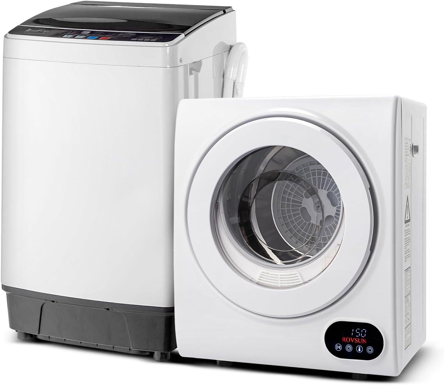ROVSUN Full Automatic Washing Machine and Portable Dryer Set