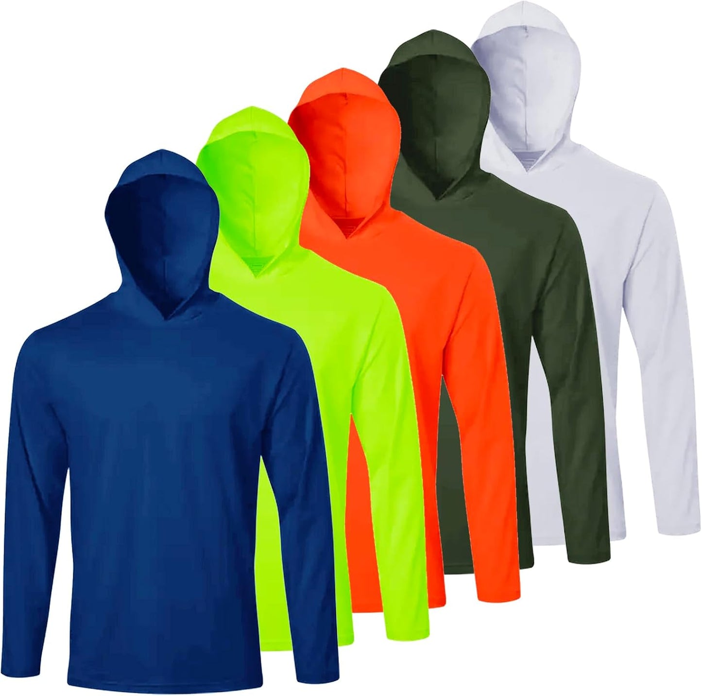 LeeHanTon Men UPF 50+ Sun Protection Hoodie for Activewear