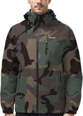 Mens Lightweight Waterproof Hooded Jacket M-7XL - Packable Rain Shell