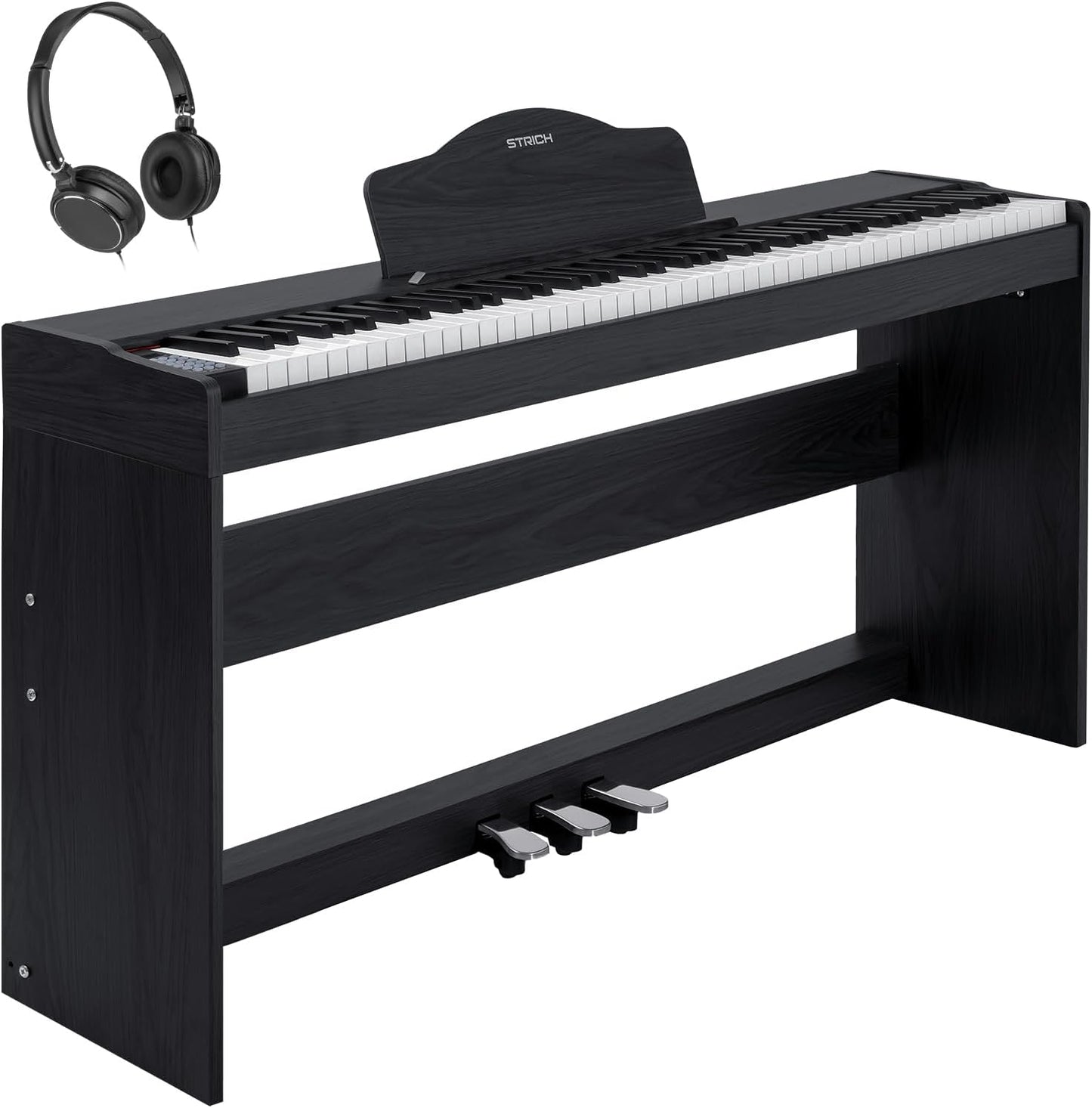 STRICH Digital Piano 88 Keys with Hammer-Action Weighted Keyboard