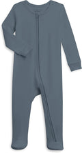 Organic Cotton Zip-Up Footed Sleeper Newborn to 24 Months - Soft