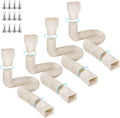 Rain Gutter Downspout Extensions Flexible Extender - Extends 21 to 68