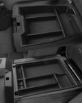 Silverado Sierra Center Console Organizer - 2 Pack Black - Fits