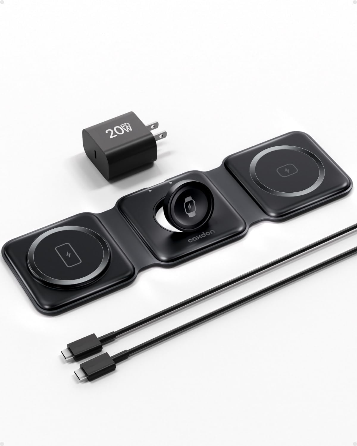 3-in-1 Wireless Charger for Magsafe: Ultimate Travel Solution