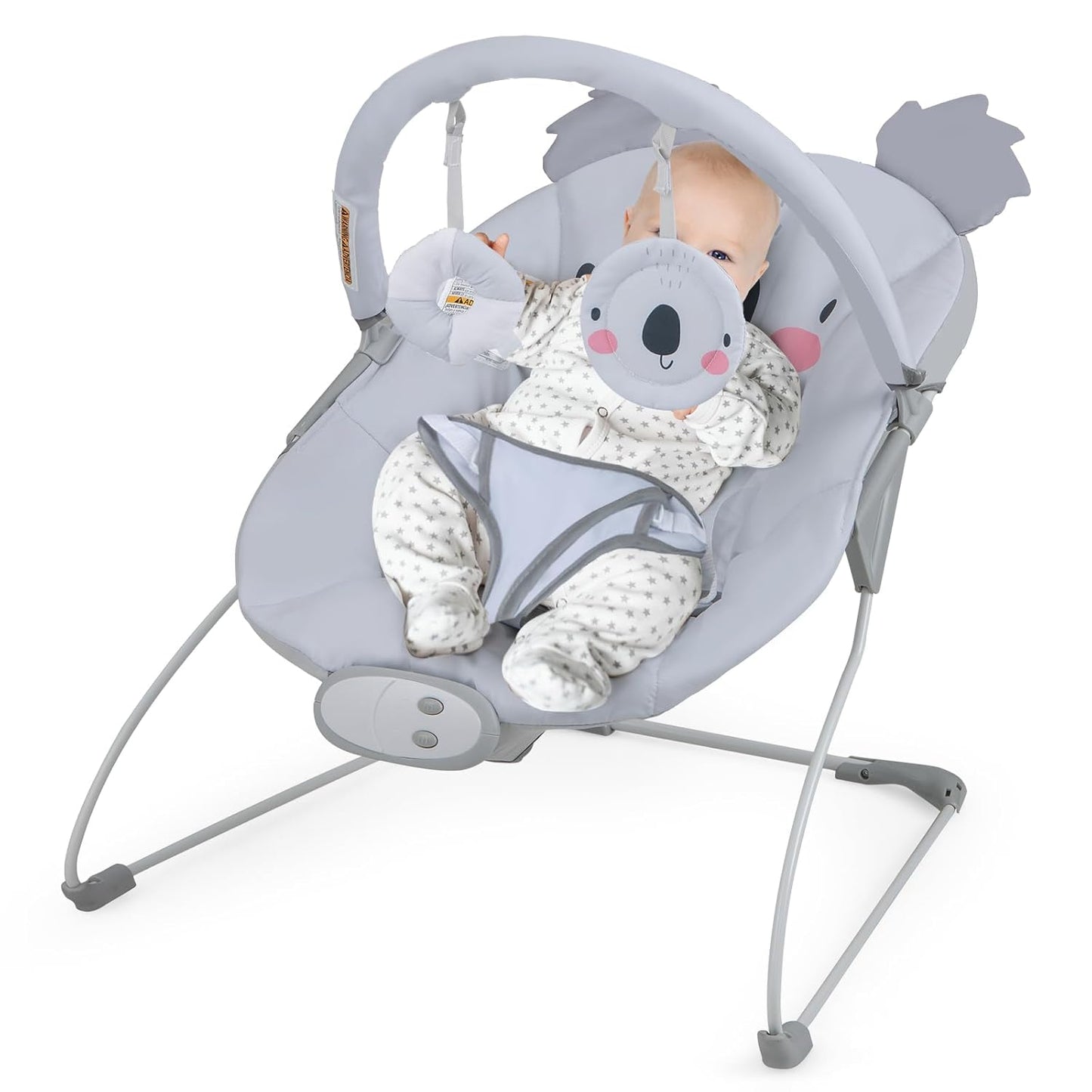 Portable Vibration Baby Bouncer by BABY JOY