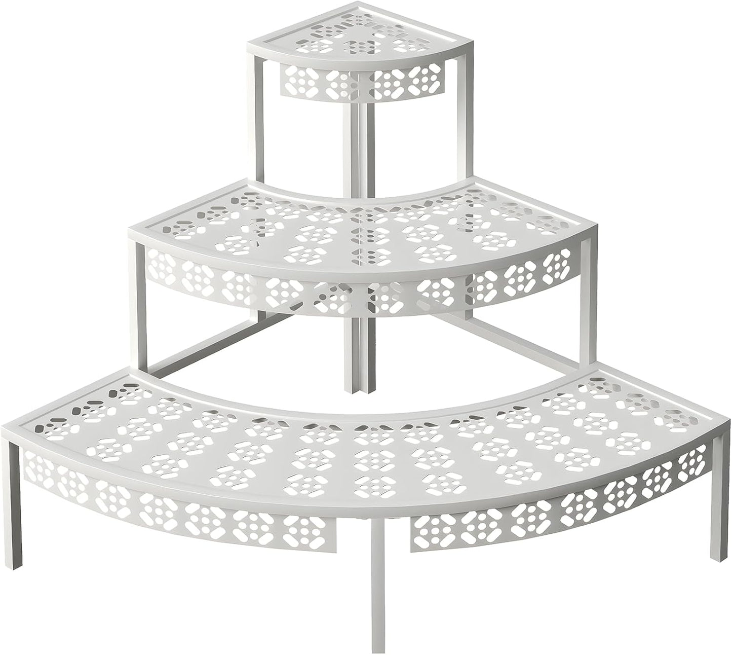 3 Tier Plant Stand for Indoor and Outdoor Use - Corner Shelf