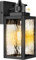 Motion Sensor Outdoor Wall Light - Dusk to Dawn Porch Sconce