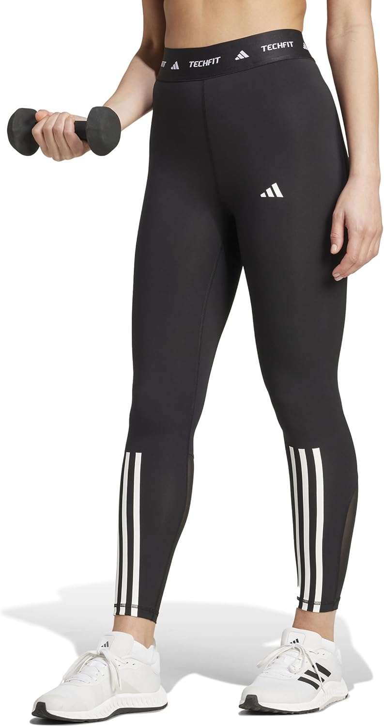 Adidas Women's Techfit 3-Stripes 7/8 Training Leggings Review