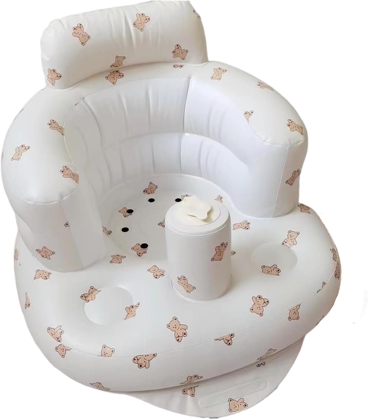 Portable Inflatable Baby Seat with Built-in Pump!