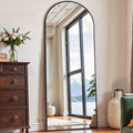 Full Length Arched Mirror 70x26 in - Oversized Floor and Wall Mirror