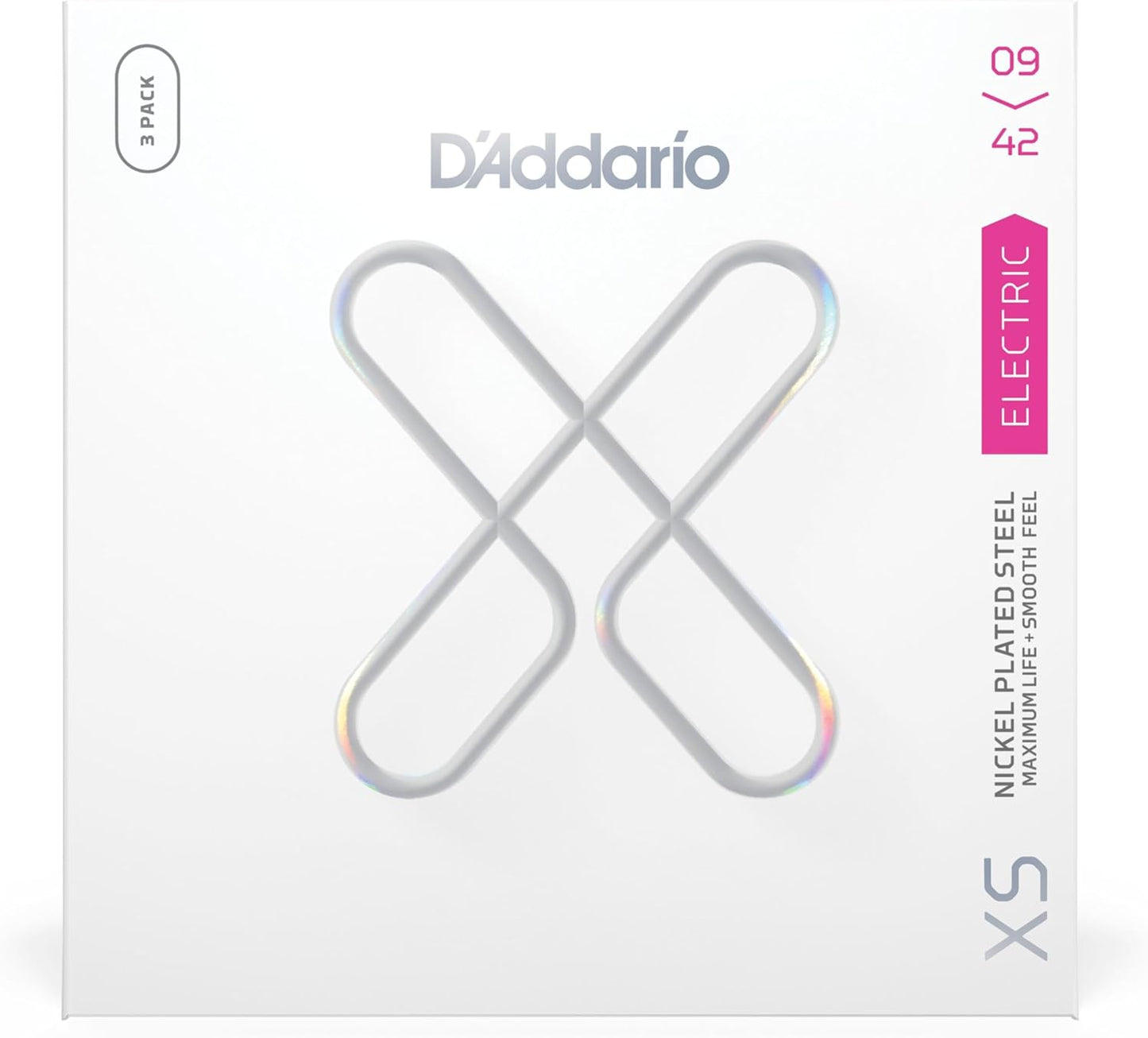 D'Addario Electric Guitar Strings XS Nickel Coated Super Light 09-42