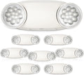 FREELICHT 8 Pack Emergency Lights for Business - Hard Wired LED Exit