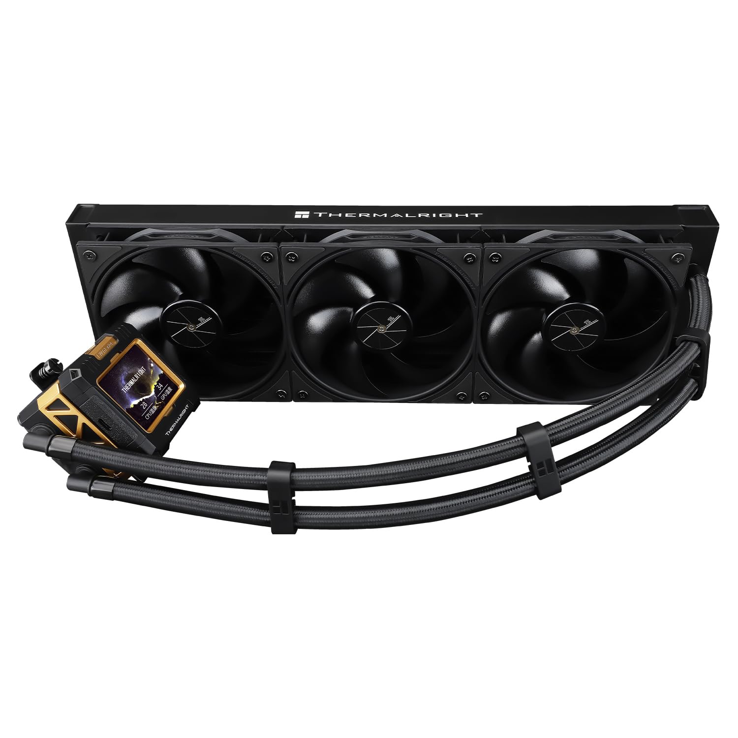 Thermalright FW 360 Black AIO CPU Liquid Cooler with LCD Screen