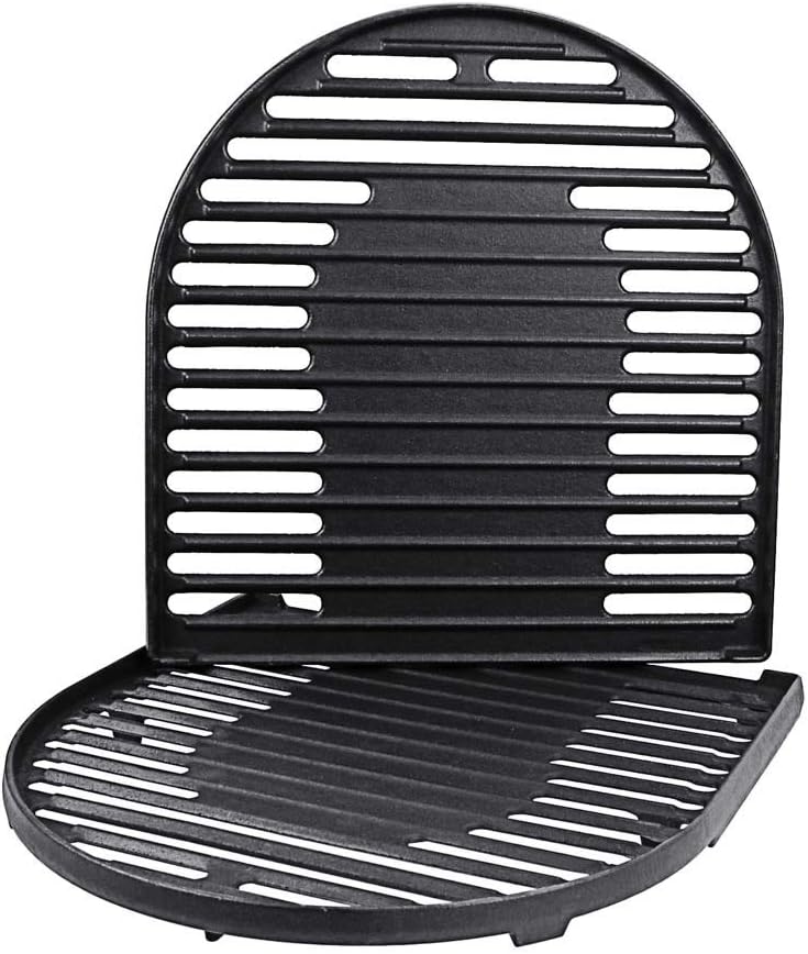 Uniflasy Cast Iron Grill Cooking Grates for Coleman RoadTrip Grills
