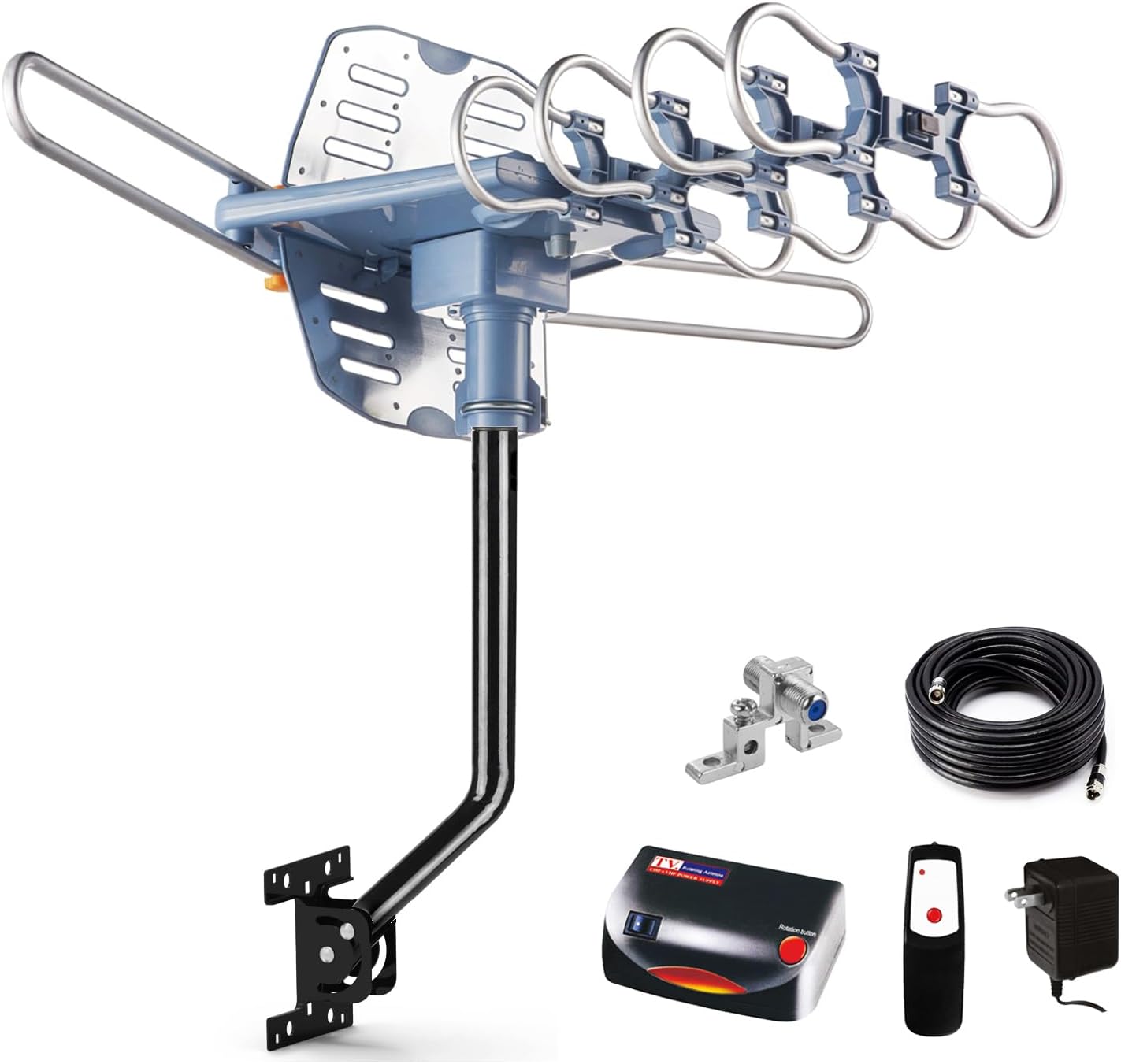 2025 Long Range Outdoor TV Antenna for Smart TV - Free Local Channels