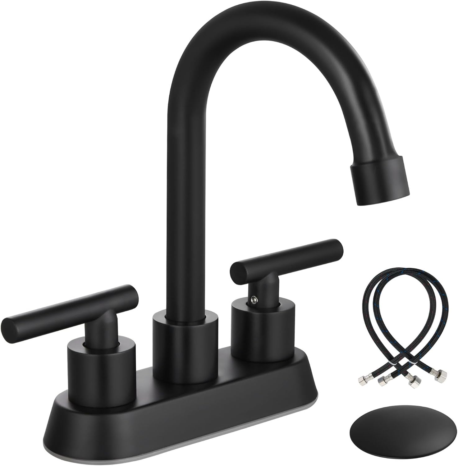 Airuida 4 Inch Centerset Bathroom Faucets with Swivel Spout
