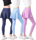 Trendy 2 in 1 Skirted Leggings for Girls and Young Teens