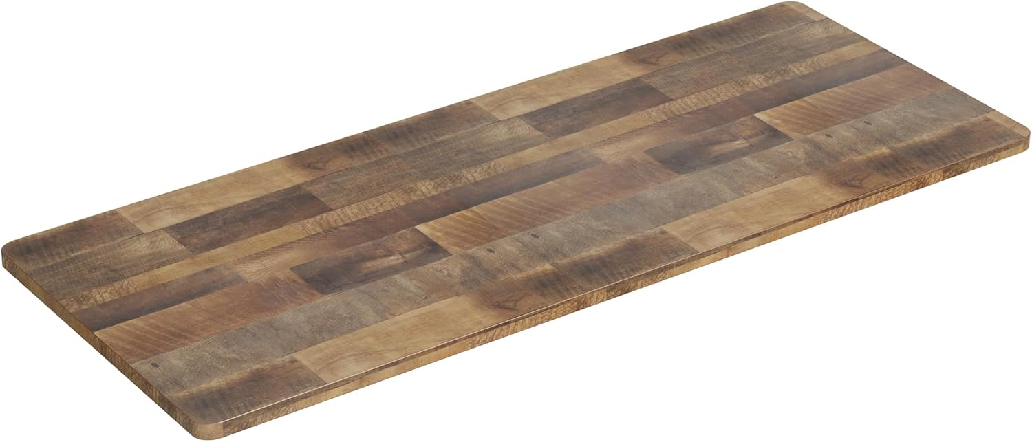 VIVO Reclaimed Wood 60 x 24 inch Solid Table Top for Desks