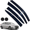 Rain Guards for Hyundai Elantra 2017-2020 - Tape-on Side Window