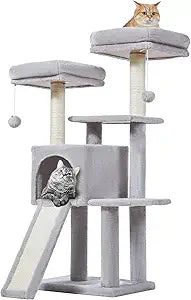 Taoqimiao 44.5-Inch Cat Tower for Indoor Cats and Kittens