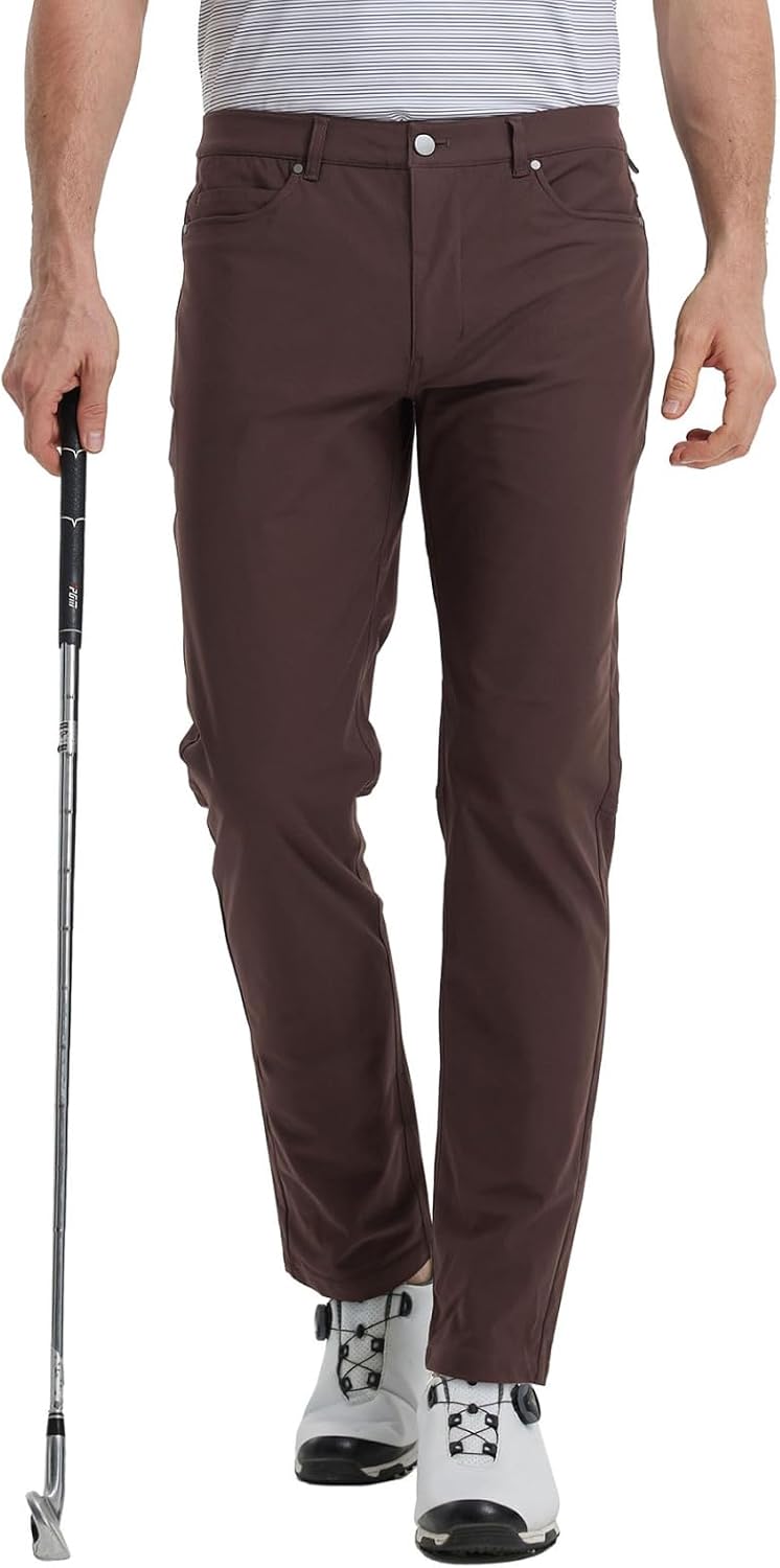 M MAELREG Golf Pants for Men - Lightweight Moisture Wicking