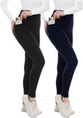 Fleece Lined Leggings for Women - Warm Tights for Winter Wear