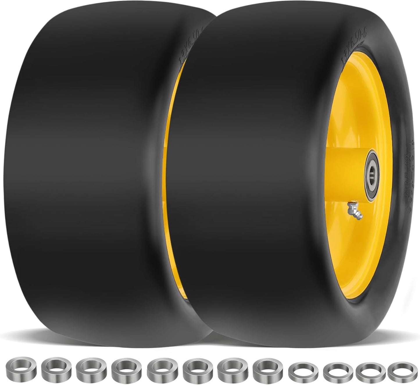 Iococee 13x6.50-6 Lawn Mower Tires for Zero Turn Mowers