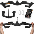 LAT Pull Down Bars Set with 8 Ergonomic Handles - Full Back Training