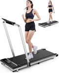 DeerRun 3 in 1 Walking Pad Treadmill - Quiet, Space Saving Home