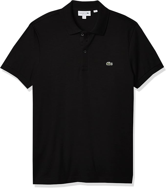 Lacoste Mens Short Sleeve Pima Jersey Polo for Ultimate Comfort