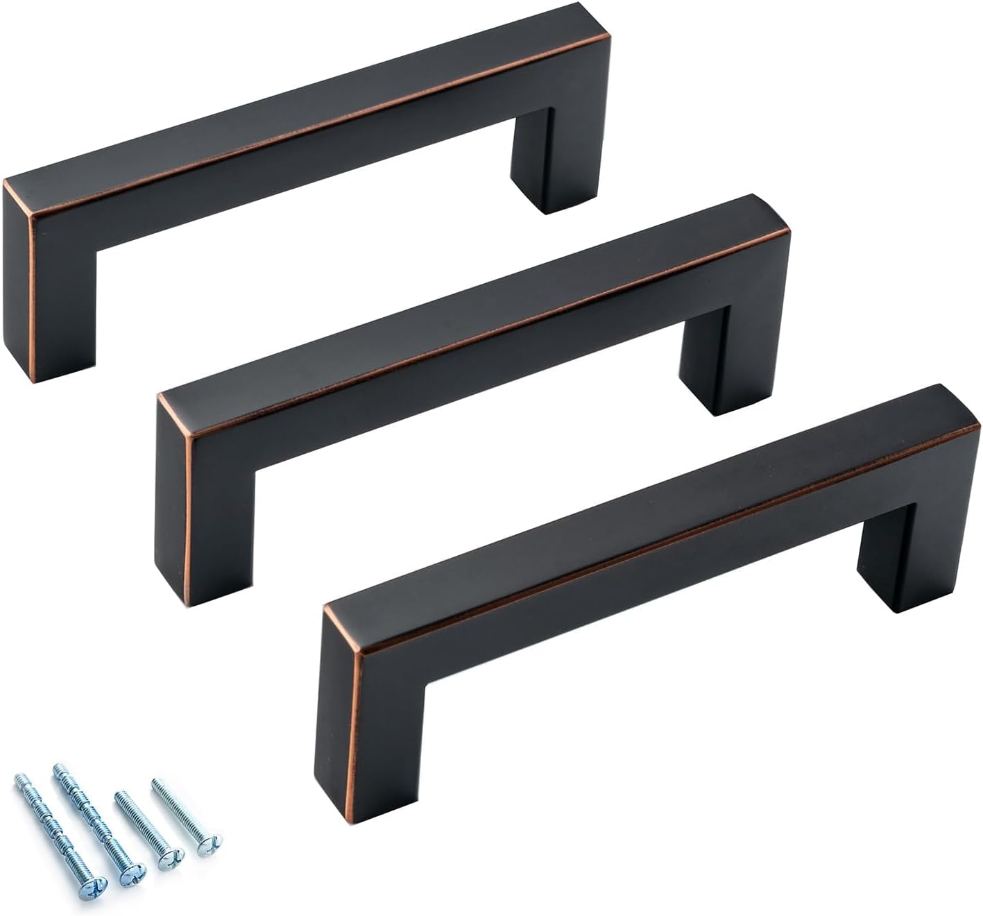 10 Pack Oil Rubbed Bronze Cabinet Pulls for Stylish Home Upgrade