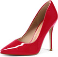 Women's Pointed Toe Stiletto Pumps 4in Heel - Comfortable Dress Shoes