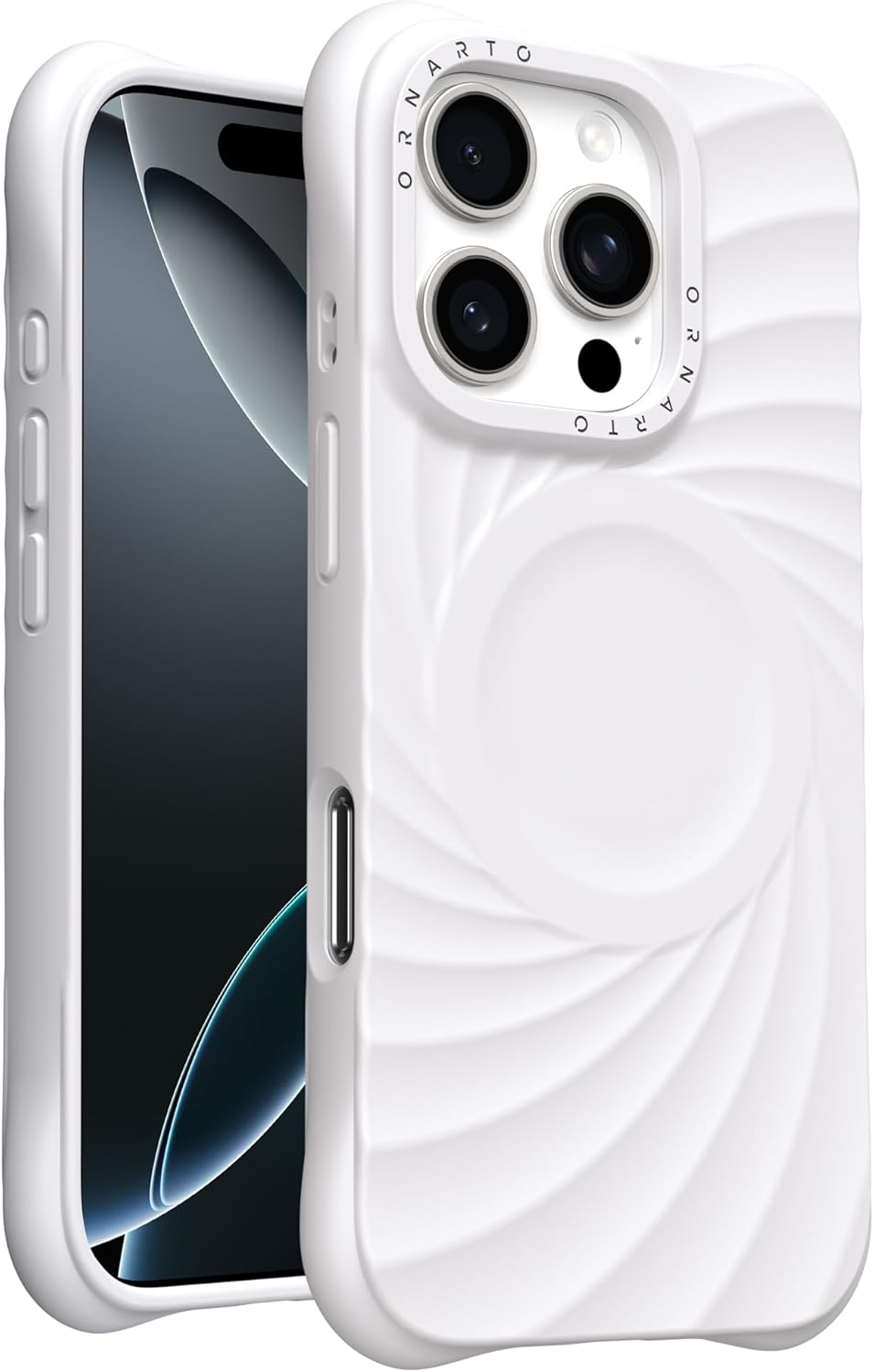 ORNARTO Vortuxe iPhone 16 Pro Case with 2X MIL-STD Protection